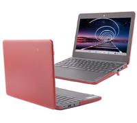 mCover Funda rígida solo compatible con Lenovo 100E Chromebook Gen 4 2024 ~ 2025 de 11.6 pulgadas (con CPU Intel y modelo # 83G*) (no es compatible con ningún otro modelo Lenovo), color rojo