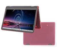 mCover Funda rígida Solo Compatible con Lenovo 500E Yoga Chromebook Gen 4 Gen4 2023~2024 de 12.2 Pulgadas (no es Compatible con ningún Otro Modelo de Lenovo), Color Rosa