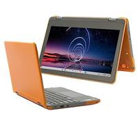 mCover Funda rígida Solo Compatible con Lenovo Chromebook 300E Yoga Gen4 / 100E Gen 4 de 11.6 Pulgadas 2023~2024 (no es Compatible con ningún Otro Modelo Lenovo), Color Naranja