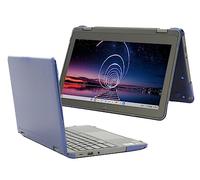 mCover Funda rígida solo compatible con Lenovo Chromebook 300E Yoga Gen4 / 100E Gen 4 de 11.6 pulgadas 2023 ~ 2024 (no es compatible con ningún otro modelo Lenovo), color azul