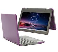mCover Funda rígida solo compatible con Lenovo Chromebook 300E Yoga Gen4 / 100E Gen 4 de 11.6 pulgadas 2023 ~ 2024 (no es compatible con ningún otro modelo Lenovo), color morado