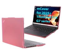mCover Funda rígida solo compatible con Lenovo ThinkPad E14 Gen 7 Windows Notebook PC 2025-2027 de 14 pulgadas (con bisagra de 180°, no es compatible con ningún otro modelo Lenovo), color rosa