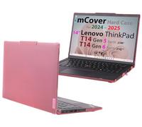 mCover Funda rígida Solo Compatible con Lenovo ThinkPad T14 Gen 5/6 y ThinkPad P14s Gen 5/6 (AMD) 2024-2025 de 14 Pulgadas (con bisagra de 180°, no es Compatible con ningún Otro Modelo Lenovo), Color
