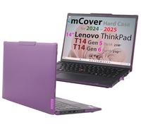 mCover Funda rígida solo compatible con Lenovo ThinkPad T14 Gen 5/6 y ThinkPad P14s Gen 5/6 (AMD) 2024-2025 de 14 pulgadas (con bisagra de 180°, no es compatible con ningún otro modelo Lenovo), color
