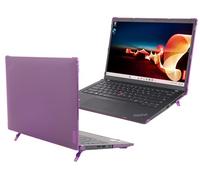 mCover Funda rígida solo compatible con Lenovo ThinkPad T14s Slim Gen 3/Gen 4 Windows PC 2023-2024 de 14 pulgadas (con bisagra de 180°, no es compatible con ningún otro modelo Lenovo), color morado