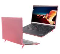 mCover Funda rígida Solo Compatible con Lenovo ThinkPad T14s Slim Gen 3/Gen 4 Windows PC 2023-2024 de 14 Pulgadas (con bisagra de 180°, no es Compatible con ningún Otro Modelo Lenovo), Color Rosa