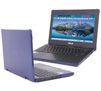 mCover Funda solo compatible con computadoras portátiles ASUS Chromebook CR11 (CR1104CGA o CR1104CTA) Series 2024~2026 de 11.6 pulgadas (no es compatible con ningún otro modelo ASUS), color azul