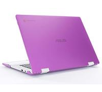 mCover Funda Solo Compatible con computadoras portátiles ASUS Chromebook CX1 (CX1400) Series 2021~2022 de 14 Pulgadas (no es Compatible con ningún Otro Modelo ASUS), Color Morado
