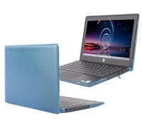 mCover Funda solo compatible con computadoras portátiles HP Fortis de 11 pulgadas G10 Chromebook Enterprise de 11.6 pulgadas 2024 (no es compatible con ningún otro modelo HP), color aguamarina