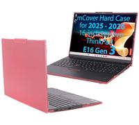 mCover Funda solo compatible con computadoras portátiles Lenovo ThinkPad E16 Gen 3 Series 2025-2026 de 16 pulgadas (no es compatible con ningún otro modelo Lenovo), color rosa