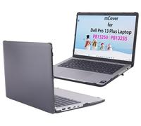 mCover Funda solo compatible con Dell Pro 13 Plus PB13250 PB13255 PB13255 Clamshell o PC Windows 2 en 1 de 13.3 pulgadas (no es compatible con ningún otro modelo Dell), color negro