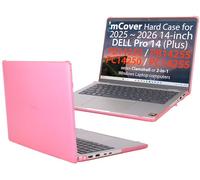 mCover Funda solo compatible con Dell Pro 14 Plus PB14250 PB14255 y Pro 14 PC14250 PC14255 y Pro 14 PC14250 PC14255 Windows PC de 14 pulgadas (no es compatible con ningún otro modelo Dell), color rosa