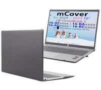 mCover Funda Solo Compatible con HP OmniBook 5 16-AF / 16-AG / 16-BAxxxx / 16-BCxxxx/Pavilion 16-AF / 16-AG0000 Series Windows AI Notebook PC (no es Compatible con Otros Modelos HP), Color Negro