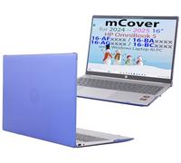 mCover Funda Solo Compatible con HP OmniBook 5 16-AF / 16-AG / 16-BAxxxx / 16-BCxxxx/Pavilion 16-AF / 16-AG0000 Series Windows AI Notebook PC (no es Compatible con Otros Modelos HP), Color Azul