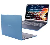 mCover Funda solo compatible con Lenovo IdeaPad Slim 5 16AHP10 16ARP10 16ARP10 16AKP10 16IRH10 16IRH10 16IAH10 16IRU9 16ABR8 Series Windows ordenadores (no para otros modelos Lenovo), color aguamarina