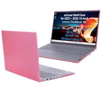 mCover Funda solo compatible con Lenovo ThinkBook 16 G6 / G7 / G8 / G9 Series 2023-2026 de 16 pulgadas (no es compatible con ningún otro modelo Lenovo), color rosa