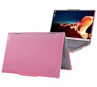 mCover Funda Solo Compatible con Lenovo ThinkPad X1 2 en 1 (Yoga) Gen 9/10 Series Windows Notebook PC 2024~2025 de 14 Pulgadas (no Funciona con Otros Modelos Lenovo), Color Rosa