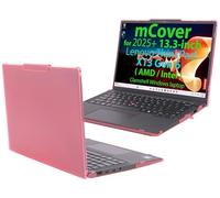 mCover Funda solo compatible con Lenovo ThinkPad X13 Gen 6 Series 2025+ de 13.3 pulgadas (con bisagra de 180°) Windows Notebook PC (no es compatible con ningún otro modelo), color rosa