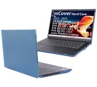 mCover Funda solo compatible con Lenovo V14 G2 / G3 / G4 / G5 Series 2021-2025 de 14 pulgadas (con bisagra de 180°, no es compatible con ningún otro modelo Lenovo), color aguamarina