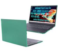 mCover Funda solo compatible con Lenovo V15 G4 / G5 / G6 Series 2024-2026 de 15.6 pulgadas (con bisagra de 180°, no es compatible con ningún otro modelo Lenovo), color verde