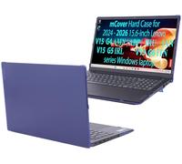 mCover Funda solo compatible con Lenovo V15 G4 / G5 / G6 Series 2024-2026 de 15.6 pulgadas (con bisagra de 180°, no es compatible con ningún otro modelo Lenovo), color azul