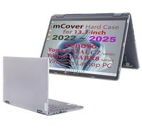 mCover Funda Solo Compatible con Lenovo Yoga 6 13ABR8 de 13.3 Pulgadas 2022-2024 | 13ALC7 Series 2 en 1 Windows Notebook Computers (no es Compatible con ningún Otro Modelo), Transparente
