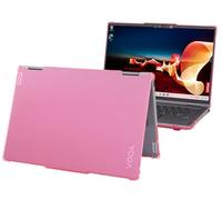 mCover - Funda solo compatible con Lenovo Yoga 7 de 14 pulgadas 14IRL8, 14IML9, 14AHP9 Series 2 en 1 2023-2025 (no es compatible con ningún otro modelo), rosa