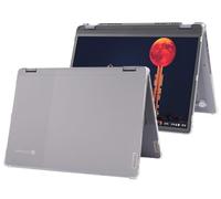 mCover Funda solo compatible con portátiles Chromebook convertible Lenovo IP Flex 5 Chrome 14IAU7 (Plus) 2022-2025 de 14 pulgadas (no compatible con otros modelos Lenovo), transparente