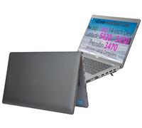 mCover Funda solo compatible con portátiles Dell Latitude 5420 5430 y Precision 3470 Windows de 14 pulgadas 2021-2023 (no es compatible con ningún otro modelo Dell), color negro