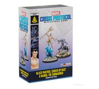 MCP Black Panther & Namor Expansion Miniaturas Guerra Multicolor 2 Jugadores 90min