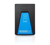 MCPOCKET Air | Estuche para tarjetas y un clip de dinero en uno | Portafolio Minimo | Black Diamond Look