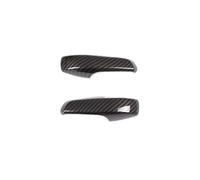 MCQNDS ABS Cubierta Manija Puerta Interior Coche Embellecedor Para Mercedes Para Smart Para Fortwo 451 2010-2015(Carbon look)