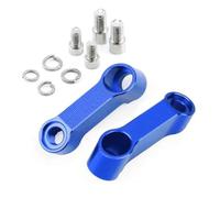 MCQNDS Adaptador Extensión Espejo Trasero Para Suzuki DL250 DL650 | Para V-Strom 800DE 650 250 1050 XT DL1000(Blue)