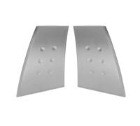 MCQNDS Base Gris Reposabrazos Cubierta Manija Puerta Coche Interior Para Citroen C1 2005-2014(1 Pair Covers)