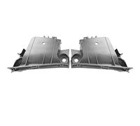 MCQNDS Base Gris Reposabrazos Cubierta Manija Puerta Coche Interior Para Citroen C1 2005-2014(1 Pair Base)