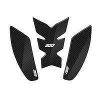 MCQNDS Calcomanía Tanque Motocicleta Adhesivo Protector De Depósito De Combustible Lateral para Loncin para Voge 300R 300 R(1 Set)