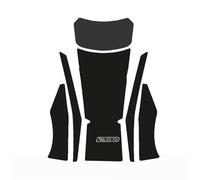 MCQNDS Calcomanía Tanque Motocicleta para B&MW R1200RS R1200 RS 2015 2016 2017 Calcomanía 3D Protección del Tanque De Combustible De Motocicleta(1 Piece 4)