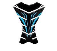 MCQNDS Calcomanía Tanque Motocicleta para Ninja 300 300R 250 250R 400 400R 650 650R 1000 Adhesivo Protector Depósito De Motocicleta Diseño Espina De Pescado(1 Piece 4)