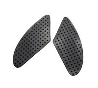 MCQNDS Calcomanía Tanque Motocicleta para Y&amaha para XSR 155 250 300 700 FJR1300 YZF-R25 YZF-R3 Almohadilla Tracción Tanque Adhesivo Antideslizante Protector Agarre Lateral(Black)