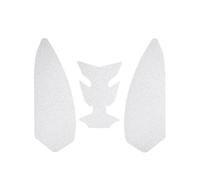 MCQNDS Calcomanía Tanque Motocicleta Pegatinas Antideslizantes Almohadillas Depósito Combustible Y Protección Lateral Rodillas para B&MW S1000RR 2022 S1000R 2019 2020 2021 M1000RR(Blanco)