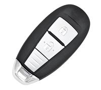 MCQNDS Carcasas Llave Coche para Suzuki SX4 para Swift para s-Cross para Vitara Funda para Llave de 2 Botones Carcasa para Llave