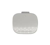 MCQNDS Cubierta De Remolque para Parachoques Trasero De para Mercedes para Benz Clase A W176 (2013-2018) A180, A220, A200 Y A250 Enganches Remolque Coche(Blanco)