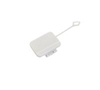 MCQNDS Cubierta para Gancho De Remolque del Parachoques Trasero (2128850326) para Mercedes para Benz Clase E W212 2009-2013 Enganches Remolque Coche(Blanco)
