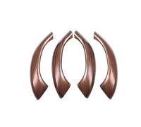 MCQNDS Embellecedor Cubierta Manija Reposabrazos Puerta Interior Coche ABS Para X1 X2 F47 F48 2016 2017 2018 2019 2021 2022(Pine wood grain)