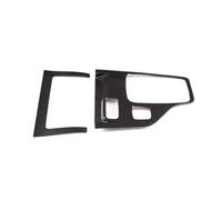 MCQNDS Embellecedor Cubierta Panel Cambio Marchas Consola Central Interior Automóvil ABS para F&ORD para Ranger para Wildtrak 2015-2021 2017 2018 2019 2020 Interior del Coche(Carbon Fiber Look)