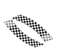 MCQNDS Embellecedor Protector Cuenco Para Manija Puerta Interior Para VW Para Escarabajo 2003 2004 2005 2006 2007 2008 2009 2010(Black and white)