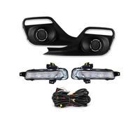 MCQNDS Faro Antiniebla Delantero Coche Luces LED Circulación Diurna Luz De Giro DRL Con Interruptor De Cable De 12 V Para Suzuki Para Swift 2018 2019 (Daytime lamp set)