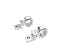 MCQNDS Faro Luz Antiniebla Lámpara Auxiliar Soporte Montaje Fijo | Para G 310 GS G310 R G310GS G310R 2017-2023.(Plata)