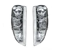 MCQNDS Faros Delanteros para P&orsche para Cayenne 2007 2008 2009 2010 Luz De Conducción De Parachoques Delantero DRL Lámpara De Circulación Diurna Sin Bombillas Faros Principales Coche(1Pair)