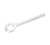 MCQNDS Gancho De Remolque Delantero Y Trasero Largo para Fiat para Ducato 500L 500X, 1 Unidad. Enganches Remolque Coche